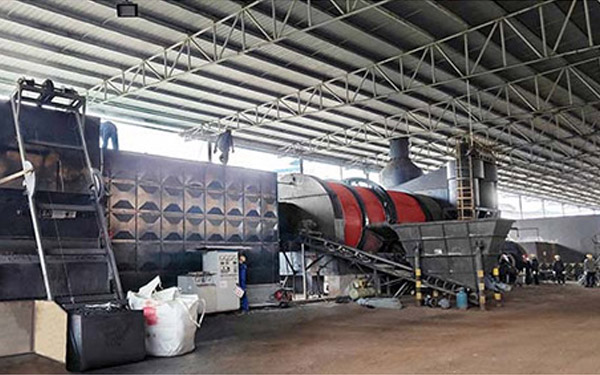 白酒糟烘干機(jī)現(xiàn)場